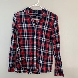 Madewell Button Long Sleeve Shirt